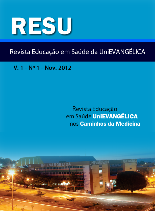 					Visualizar v. 1 n. 1 (2012): RESU - Revista Educação em Saúde
				
