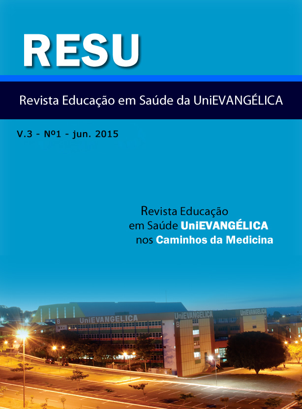 					View Vol. 3 No. 1 (2015): RESU - REVISTA EDUCAÇÃO EM SAÚDE
				