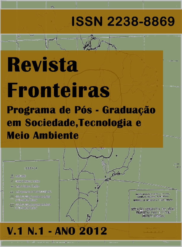 					Ver Vol. 1 Núm. 1 (2012): FRONTEIRAS - ISSN 2238-8869
				